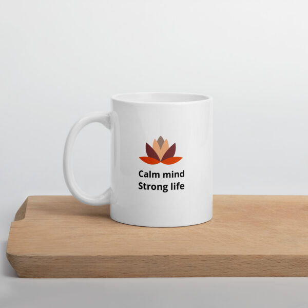 White glossy mug - Image 2