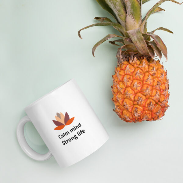 White glossy mug - Image 5