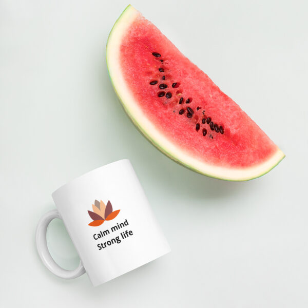 White glossy mug - Image 6